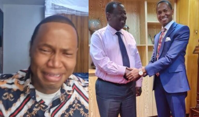 Emotional former journalist working in Mudavadi's office, Swaleh begs for forgiveness after being sacked