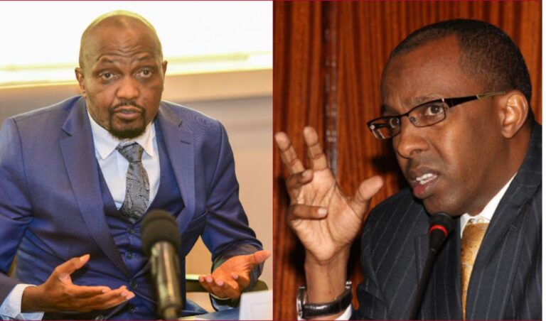 You were fired over incompetency; Ahmednasir Abdullahi to Moses Kuria