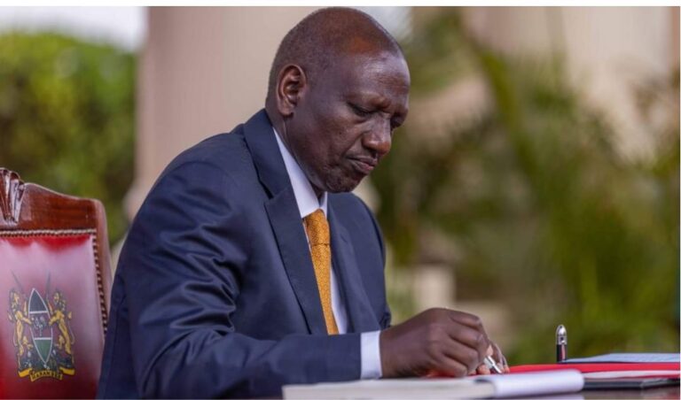 Ruto makes new appointments in government with revocation