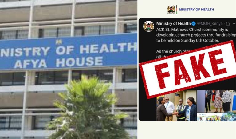 Ministry of Health account hacked