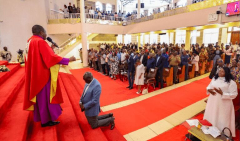Emotions run high as DP Gachagua receives special prayers