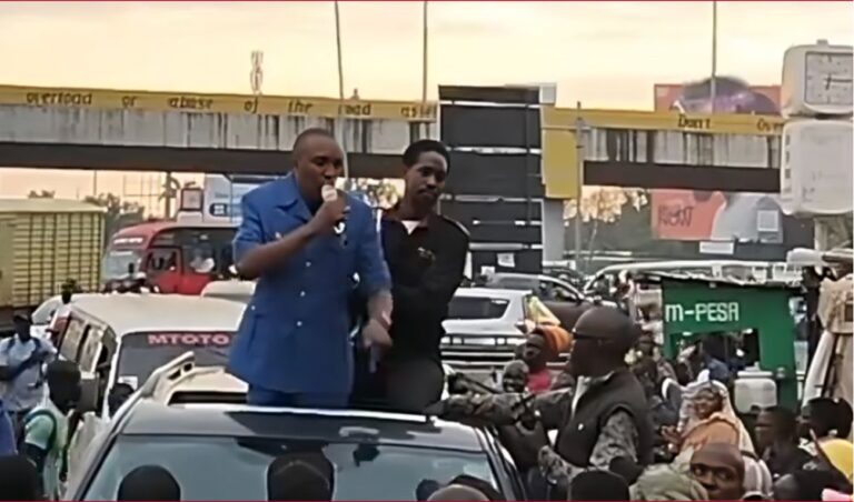 Kebaso Morara is campaigning for William Ruto; Dennis Itumbi