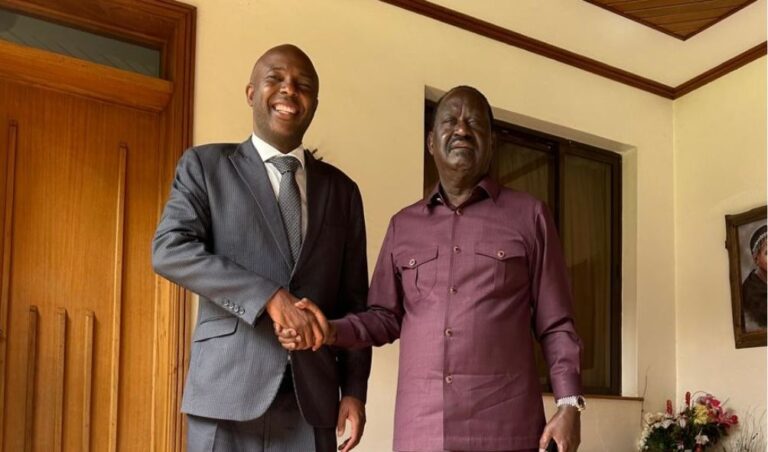 Speculations over DP position as Governor Kang'ata meets Raila Odinga