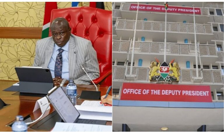 DP Gachagua staff sent on compulsory leave; Moses Kuria