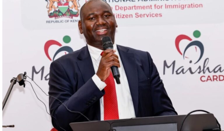 KCSE candidates to receive Maisha Card before exams end; Immigration PS