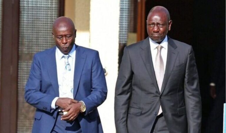 Ruto's lawyer withdraws from Gachagua impeachment case