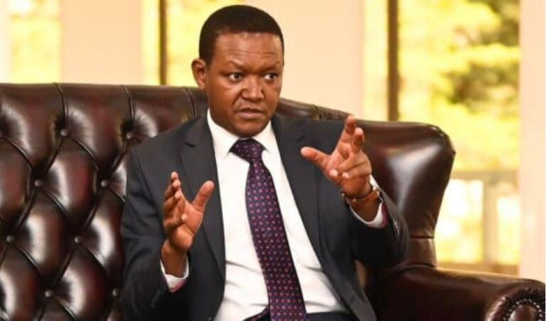 Alfred Mutua becomes first CS to publicly support Gachagua impeachment