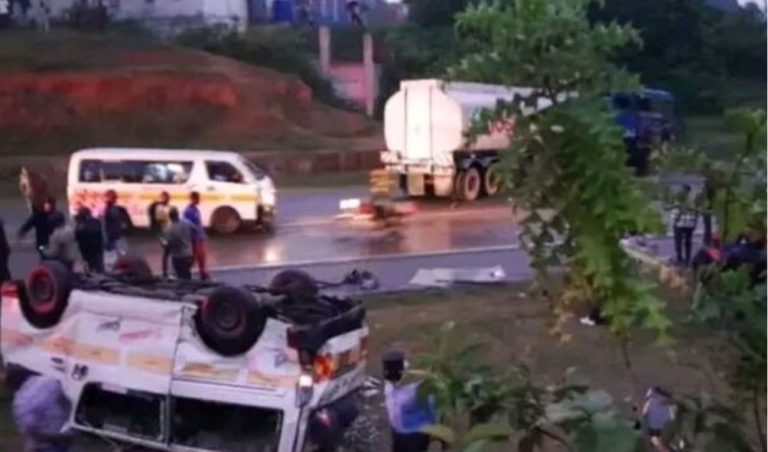 10 people killed in matatu, tanker accident on Kisumu-Kakamega Road