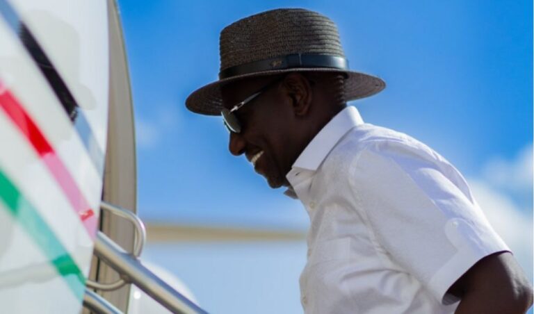 Ruto to fly out of the country on Wednesday