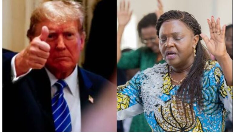 “What you spoke is the Divine Order,” Pastor Dorcas Gachagua to Trump
