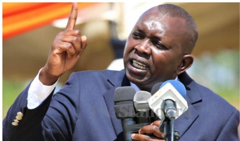 Sudi responds after Catholic Church declines Ruto's donation