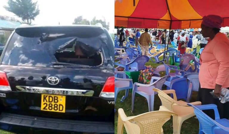 Rigathi Gachagua attacked in Limuru where he was attending a burial
