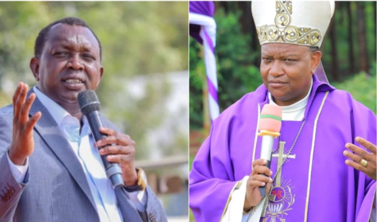Archbishop Muheria does not have moral authority to criticize Ruto government; Oscar Sudi
