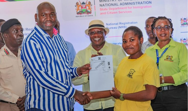 Government begins issuing Maisha cards to KCSE candidates