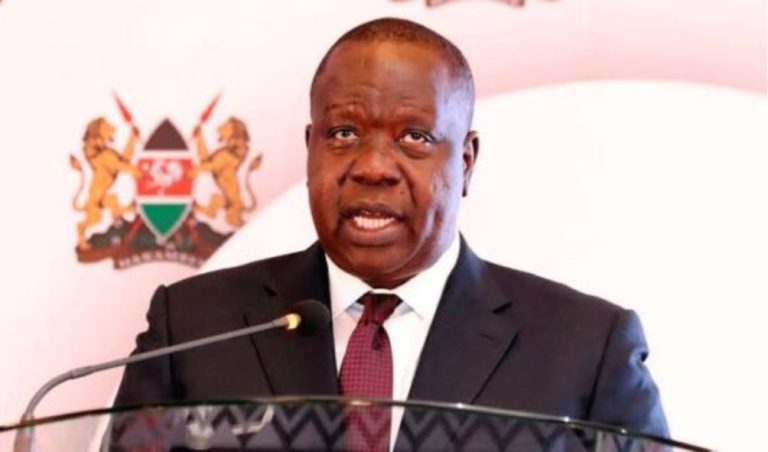 Matiang'i hires lobby firm as he eyes 2027 presidency