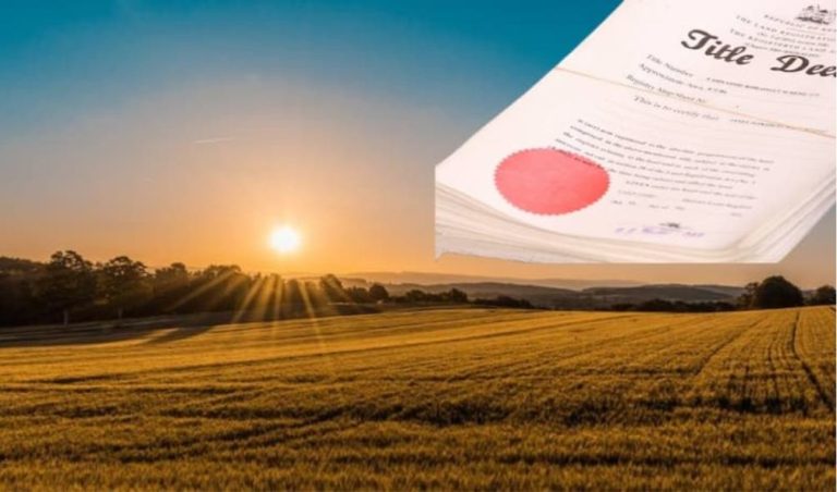 Government orders foreigners to surrender title deeds