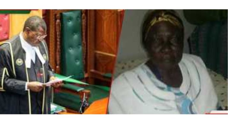 Speaker Moses Wetang'ula's mother dead