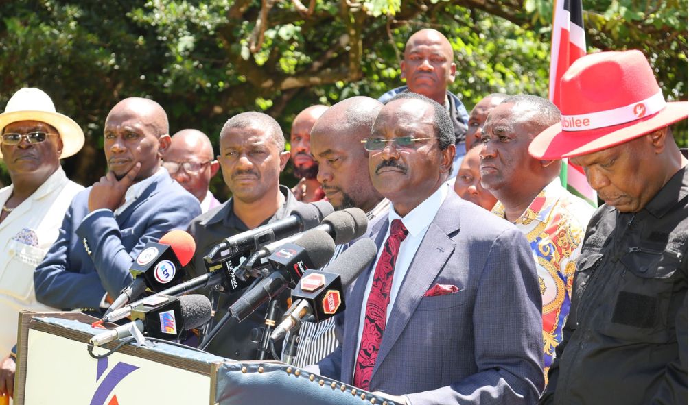 Kalonzo names his presidential secretariat team leader ahead of 2027