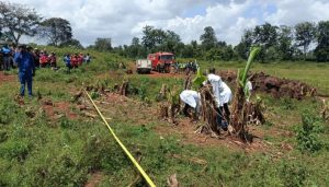 Double tragedy as two men die in 120-foot water well during rescue attempt