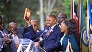Isaac Mutuma sworn in as Meru Governor