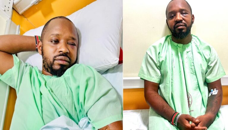 Activist Boniface Mwangi has shared his encounter with rogue police officers who allegedly assaulted him while in custody at the Kilimani Police Station
