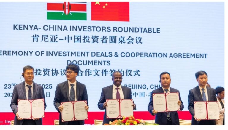 Kenya inks Ksh.126 billion investment deal with China