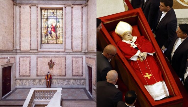 Vatican releases details of Pope Francis's marble tomb
