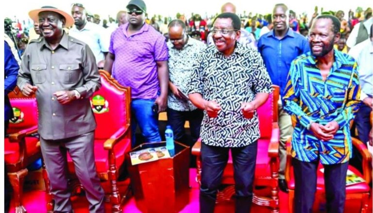 Raila defends Orengo and Anyang' Nyong'o after criticism of Ruto government