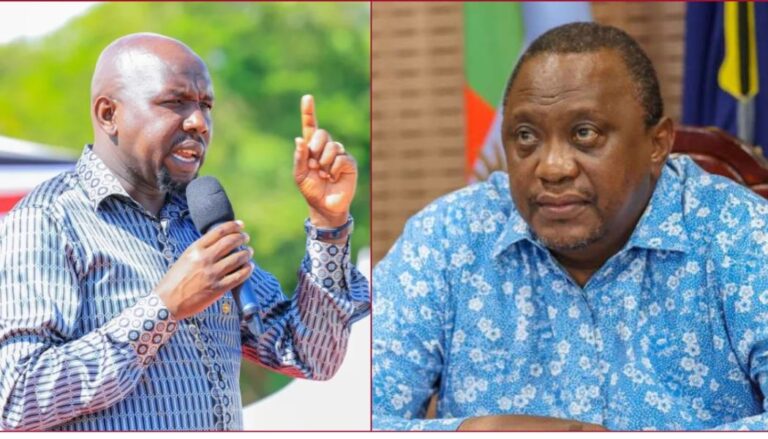 CS Murkomen hit out Uhuru Kenyatta over his message to youth