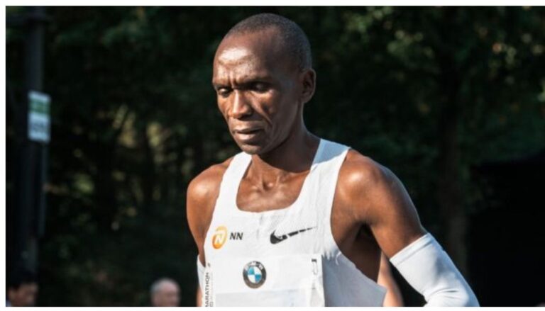 Kipchoge reveals next move after finishing sixth in London Marathon