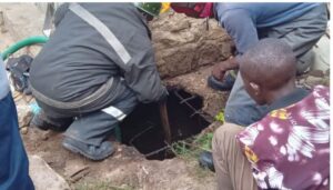 Shock as the body of a man is retrieved from septic tank in Machakos