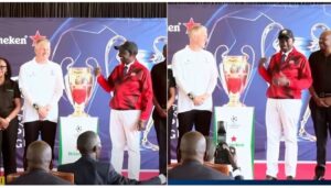 Why Ruto was not allowed to lift UEFA Champions League trophy at State House