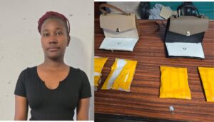 Woman arrested at JKIA for attempting to smuggle Cocaine to India