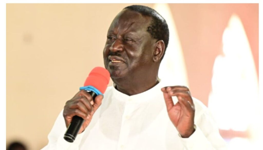 Raila Odinga has spoken against plans by Parliament to amend the constitution to legalise the operation of the National Government Constituency Development Fund (NG-CDF)