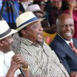 Moi wasn't scared of youth like some people around today- Uhuru takes a dig at Ruto