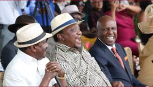 Moi wasn't scared of youth like some people around today- Uhuru takes a dig at Ruto