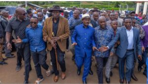 High-profile delegation of leaders throng Gachagua's Wamunyoro residence for a special Sunday service (Photos)