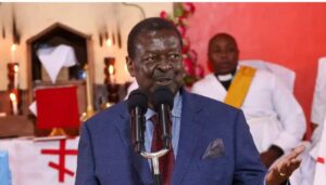 Mudavadi has warned the Mt. Kenya region that it risks losing the second-in-command position if they don’t fully support President William Ruto, ahead of the 2027 general election.