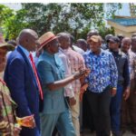 Leaders from Migori County have asked for forgiveness from President William Ruto after a shoe was thrown at him