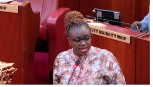 UDA) has hinted at cutting ties with Nominated Senator Gloria Orwoba following accusations that she is no longer loyal to the party and its leadership