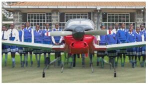 KDF donates working aircraft to Moi Forces Academy school -Lanet in boost to girls' aviation training.