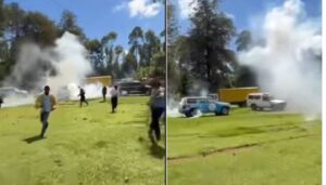 Former Governor Mwangaza injured as police disrupt her religious gathering event in Meru.