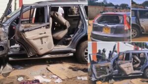 Youth destroy EACC cars during raid at Governor George Natembeya's home