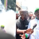 Teargas and running battles between police and supporters of the Democracy for the Citizens Party (DCP) ensued in Kakamega