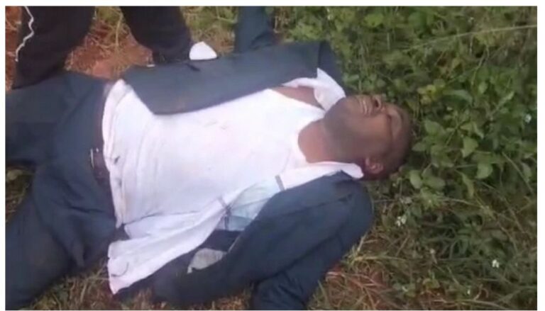 Juja Member of Parliament George Koimburi has been found dumped at a coffee farm in Kiambu County.