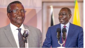 Former Chief Justice David Maraga has hit out at President William Ruto following the alleged abduction of Juja MP George Koimburi.