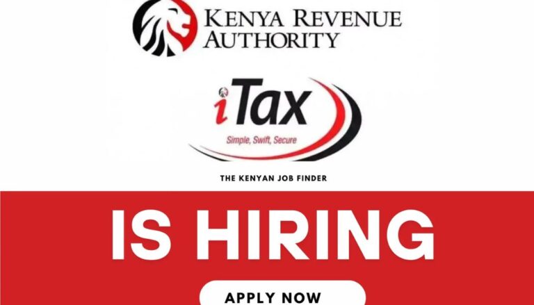 The Kenya Revenue Authority (KRA) announces 30 job opportunities for various positions in the Authority.