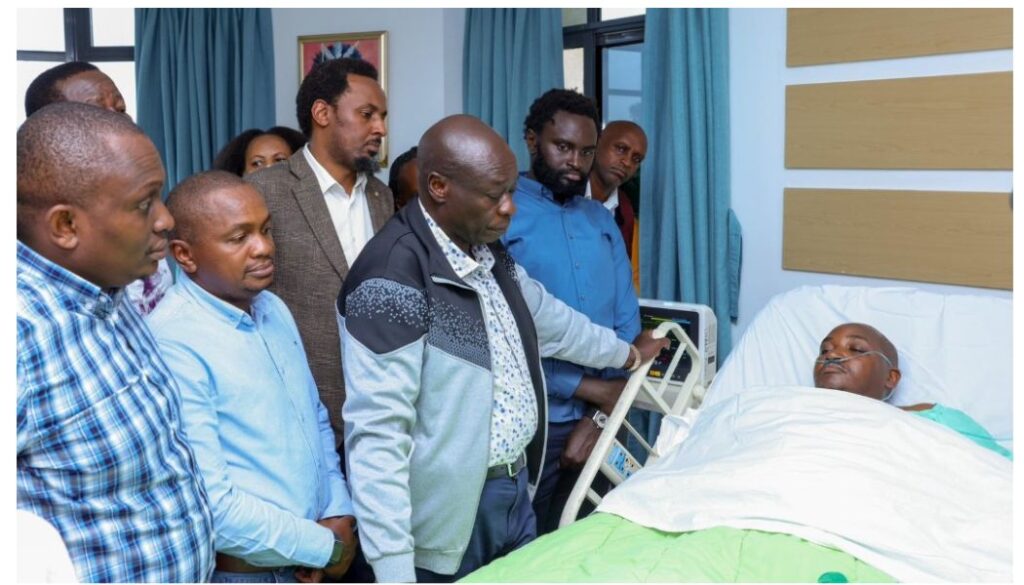 Ruto allied MPs denied access to MP George Koimburi at Karen Hospital