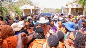 Gachagua joins Kalonzo in Tseikuru for opposition talks