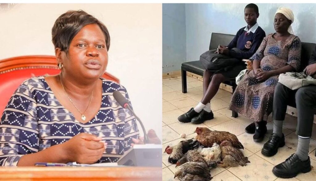 Governor Wanga intervenes after grandmother offered 6 chickens to clear school fees.
